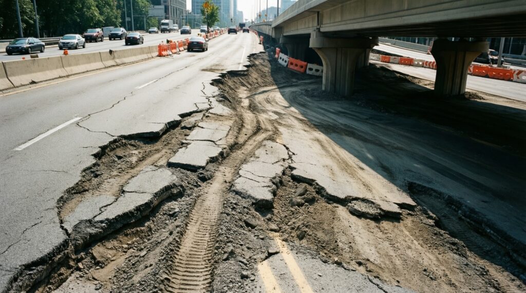 Проблемные участки дорог и планы ремонта: где ждать перекрытий и пробок - иллюстрация