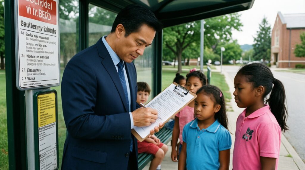 Безопасность детей: как организованы школьные маршруты и перевозки в районах - иллюстрация