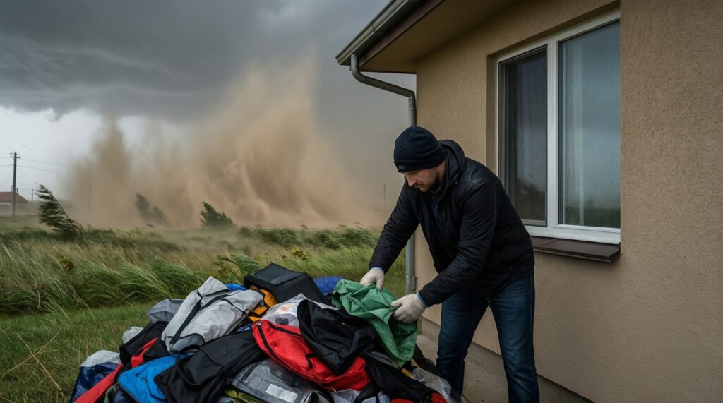 Погода и степные риски: ветер, пыльные бури, пожароопасная обстановка и рекомендации - иллюстрация