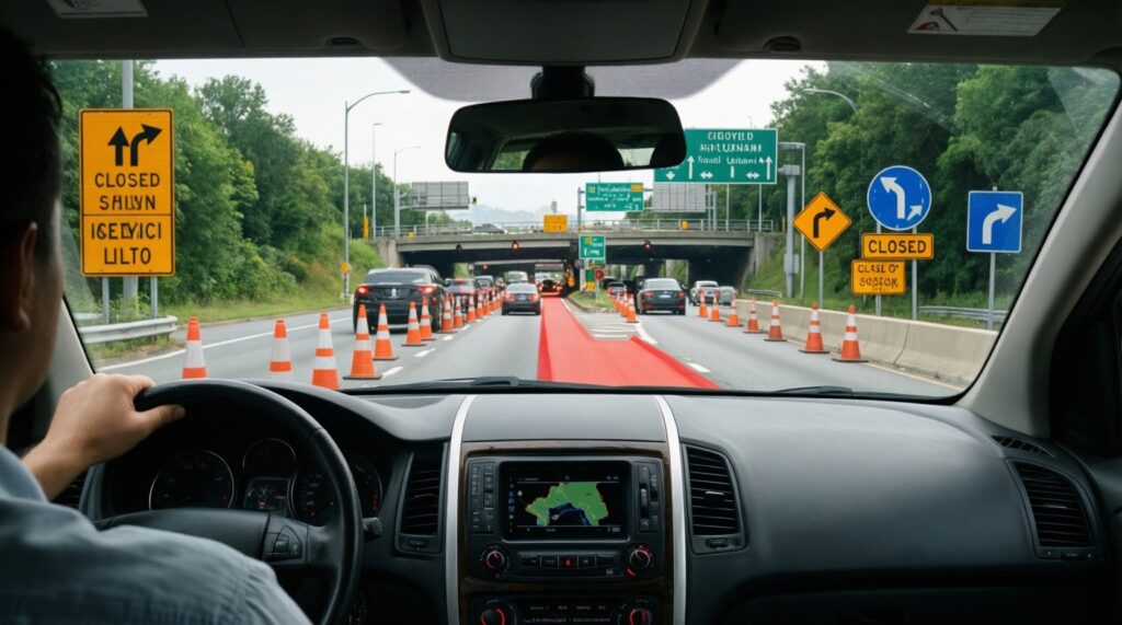 Дороги и транспорт: где ремонты, пробки и как изменились маршруты - иллюстрация