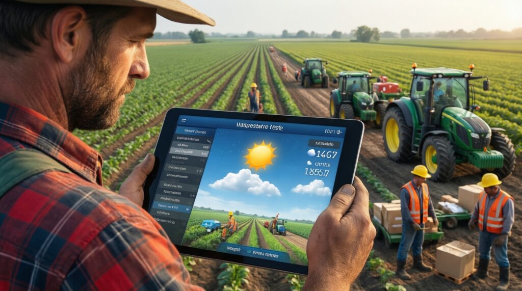 Погода и риски: как прогноз влияет на сельское хозяйство, дороги и работу служб - иллюстрация