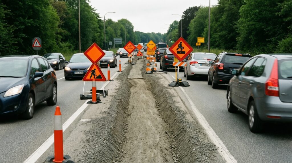 Ситуация на дорогах Калмыкии сегодня: пробки, ДТП, перекрытия, ремонт - иллюстрация