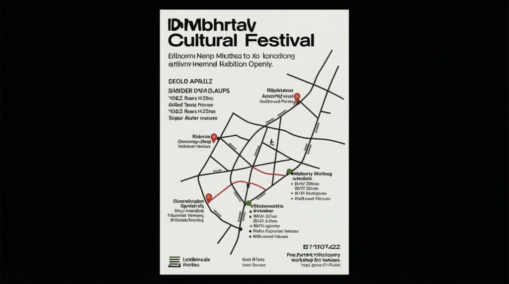 Культура и традиции: афиша, фестивали, выставки и буддийские события - иллюстрация