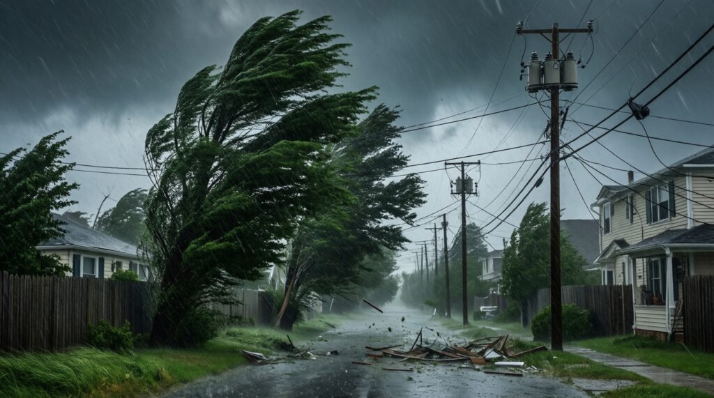 Погода и ее последствия: штормовые предупреждения, пыльные бури, степные пожары, гололед - иллюстрация