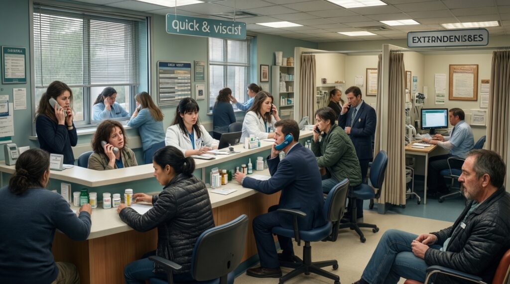 Здравоохранение: доступность врачей, очереди, лекарственное обеспечение, новые отделения и ФАПы - иллюстрация