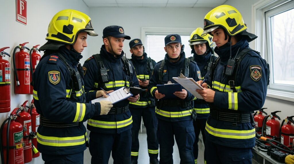 Общественная безопасность: работа полиции, МЧС и профилактика ЧС - иллюстрация