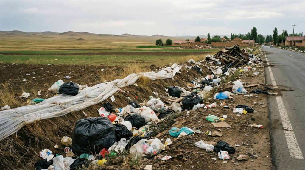 Экология и степные территории: мусор, переработка, состояние водоёмов и охрана природы - иллюстрация