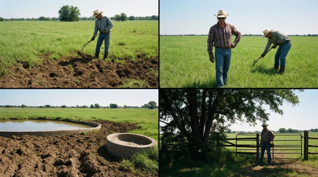 Сельское хозяйство: состояние пастбищ, животноводство и сезонные работы - иллюстрация