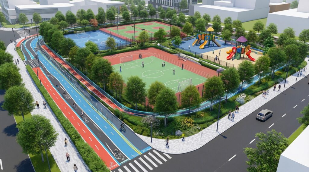 Благоустройство Элисты и районов: дворы, дороги, освещение и общественные пространства - иллюстрация