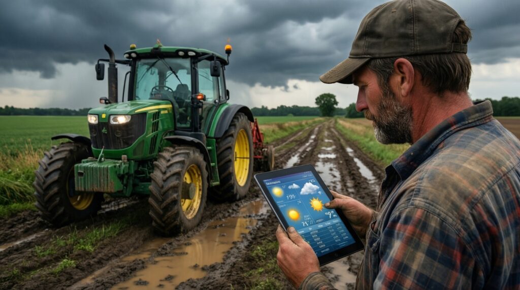 Погода и степные условия: как прогноз влияет на дороги, сельхозработы и безопасность - иллюстрация