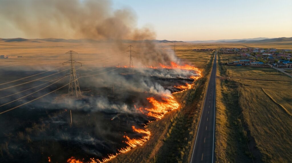 Экология и степные пожары: мониторинг, причины возгораний, меры профилактики - иллюстрация