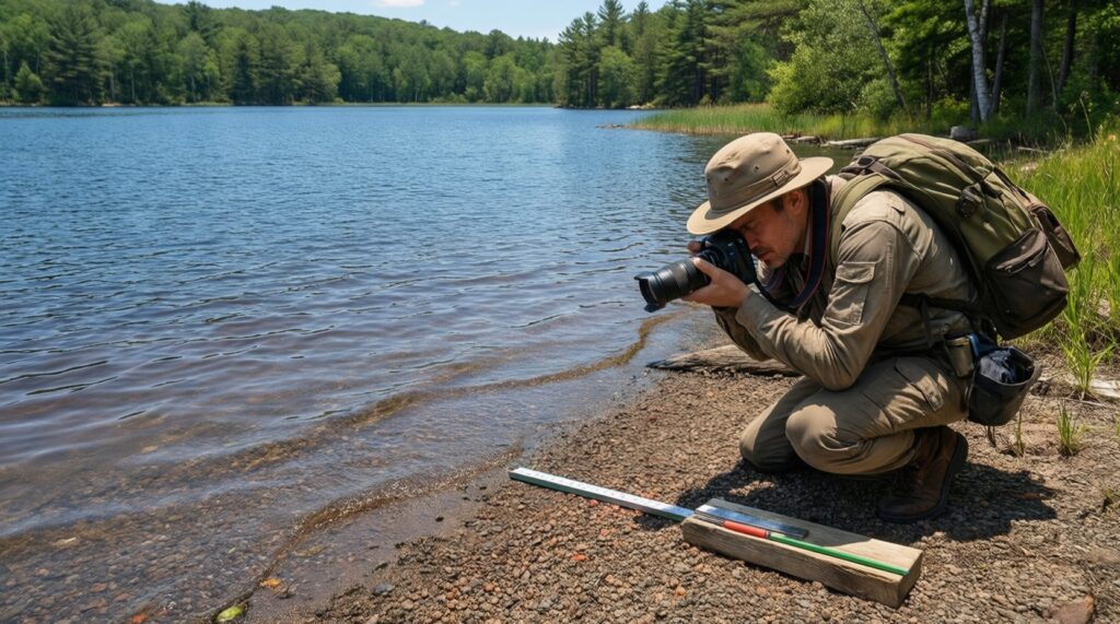 Экология: состояние водоёмов и степей, уборки, проверки и природоохранные меры - иллюстрация