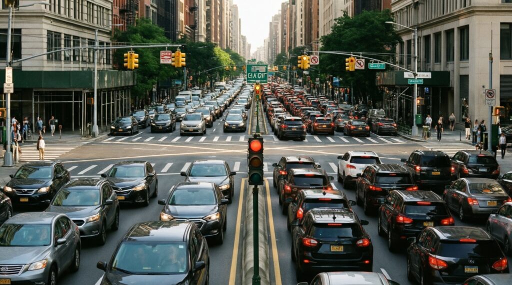 Ситуация на дорогах сегодня: пробки, ДТП, ремонтные работы и опасные участки - иллюстрация