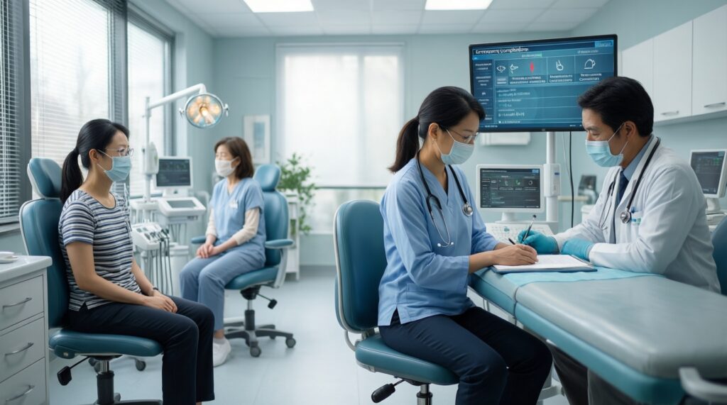 Здравоохранение: доступность врачей, очереди, профилактика и обновление медучреждений - иллюстрация