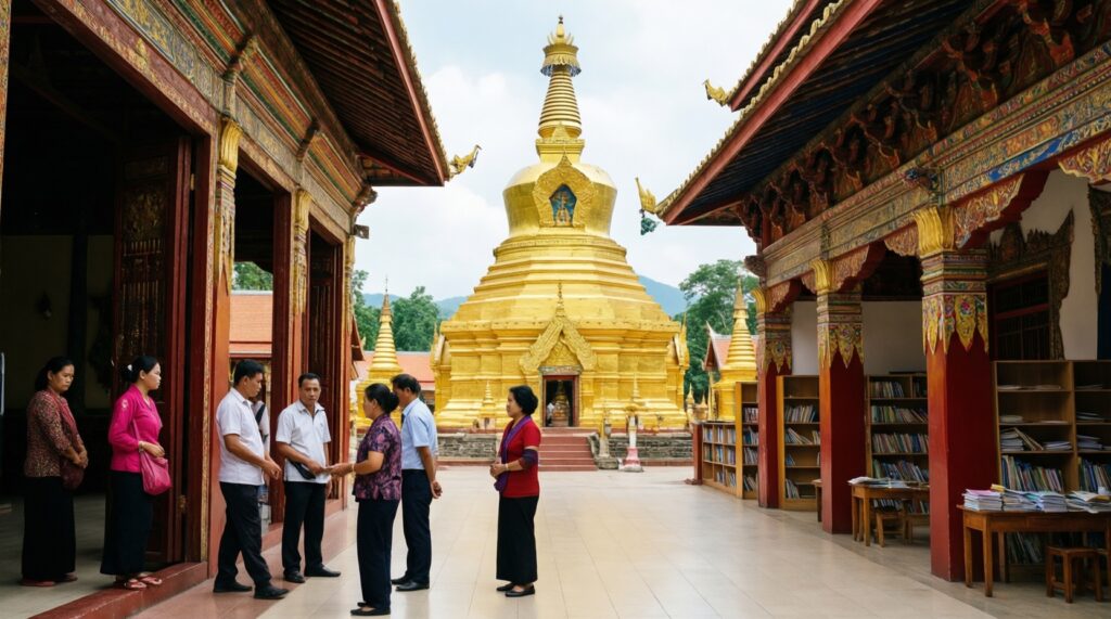 Культура и традиции: афиша, премьеры, фестивали и события буддийской жизни - иллюстрация